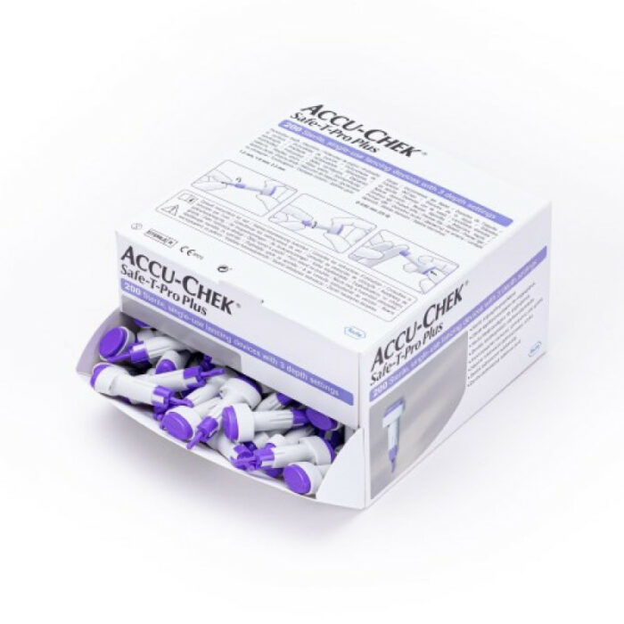 Lancettes autopiqueurs Accu-Chek Safe-T-Pro / boite de 200 – Image 2