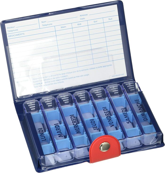 PILULIER MEDIDOSE SEMAINIER SOFT TOUCH – Image 3