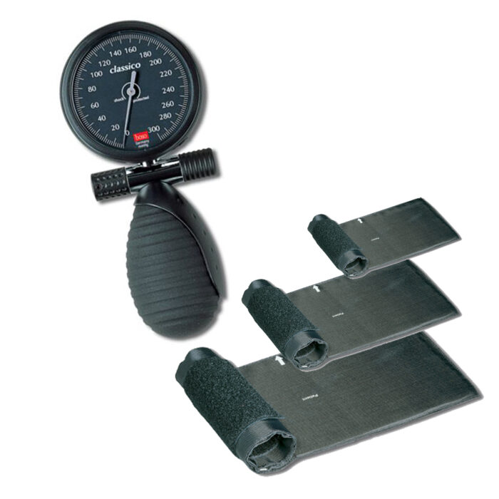 Tensiomètre BOSO Classico Set / 3 brassards enfant, adulte, obèse 14 à 41cm – Image 2