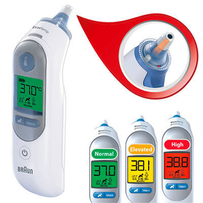 Thermomètre auriculaire BRAUN Thermoscan 7 IRT 6520 - Diadice Médical