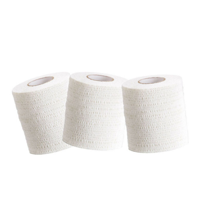 Bande cohésive BSN Co-Plus LF sans latex Blanc: 4.5mx2.5cm / 4.5mx5cm/4.5mx10cm – Image 2