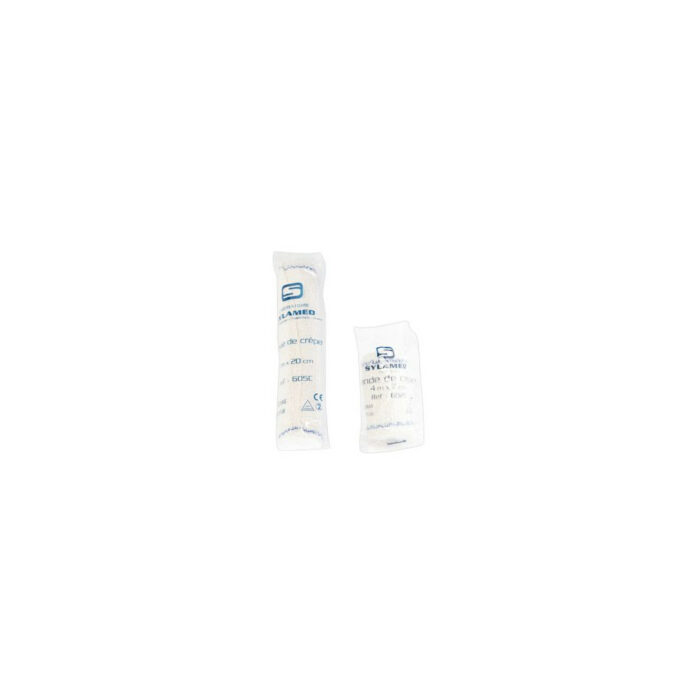 Bandes de crêpe velpeau SYLAMED emballage individuel 4mx5cm ou 4mx7cm ou 4mx10cm ou 4mx15cm  / lot de 10 – Image 4