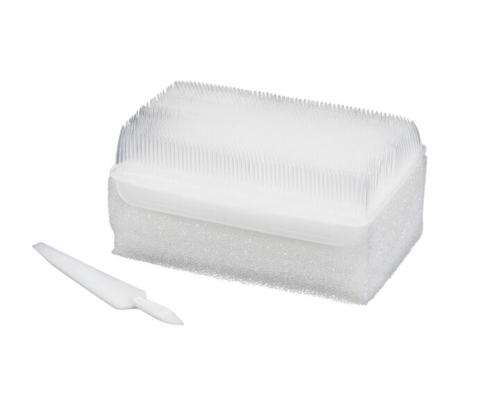 Brosses chirurgicales sèches avec cures ongles / boite de 30 – Image 2