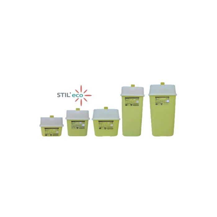 Collecteurs d'aiguilles / de déchets STIL'ECO Capacité: 0,6l ou 2l ou 4.5l ou 6 litres – Image 4