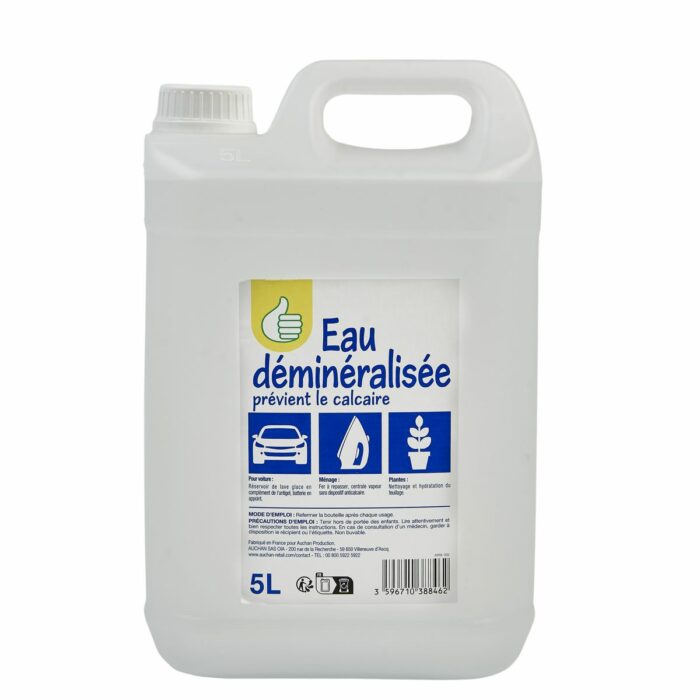 Eau déminéralisée / bidon de 5 litres – Image 2