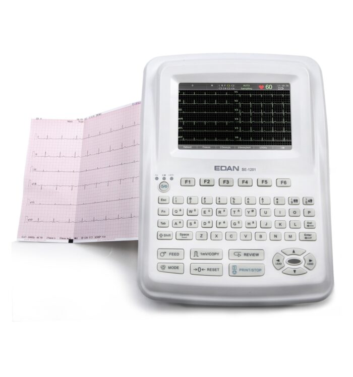 Électrocardiographe EDAN ECG SE-1201 12 pistes – Image 2