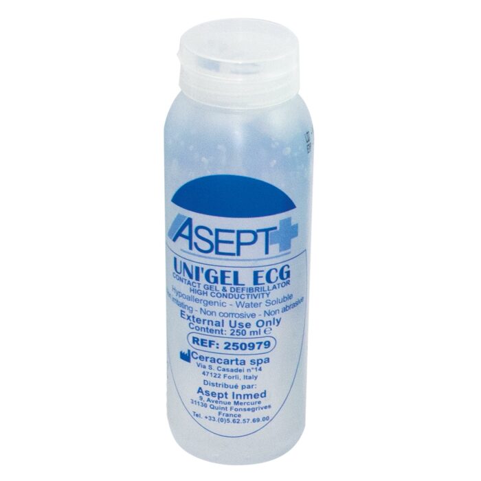 Gel de contact NEOJELLY ECG et défibrillateur / flacon de 250 ml – Image 2