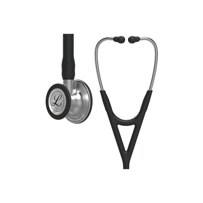 Stéthoscope 3M LITTMANN Cardiology IV finition inox / noir – Image 3