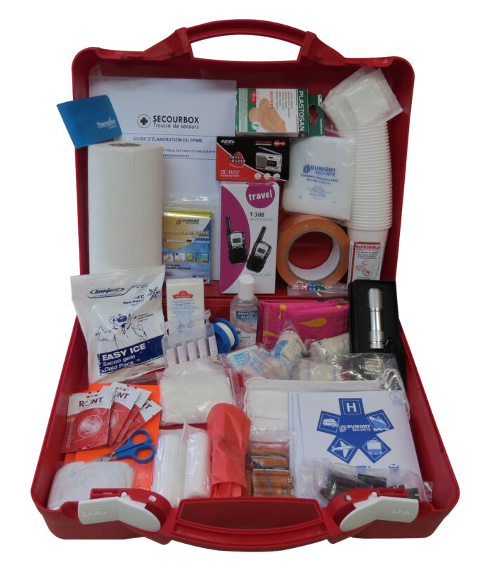 Mallette PPMS de confinement 50 personnes / vendue pleine avec 187 produits – Image 3