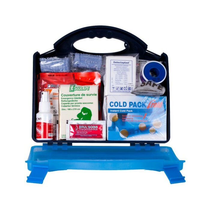 Mallette de secours RESTAURATION COLLECTIVE 29x27x10cm / vendue pleine avec 100 produits – Image 2