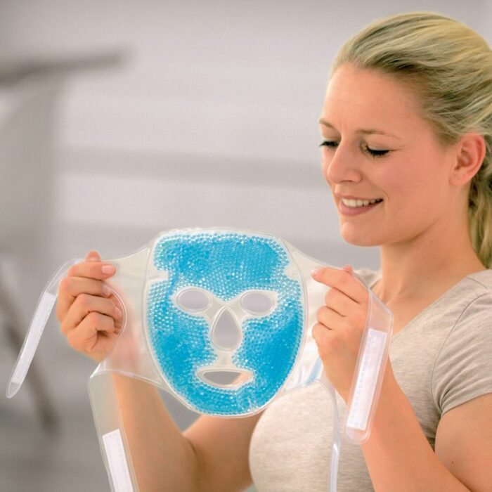 Masque chaud/froid SISSEL visage réutilisable / 18,5x21cm – Image 4