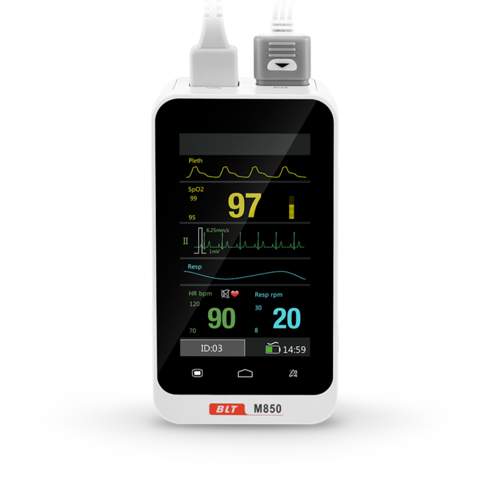 Moniteur patient M850 (SpO2/ECG) – Image 2