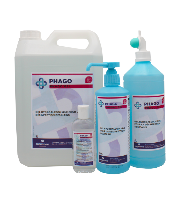 Gel hydroalcoolique PHAGOGENE Phago'Gel – Image 2