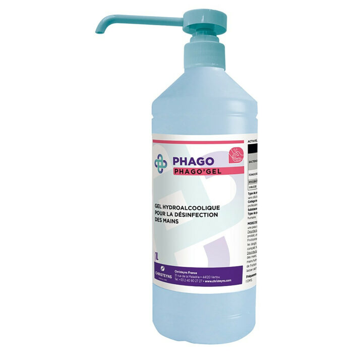 Gel hydroalcoolique PHAGOGENE Phago'Gel – Image 3
