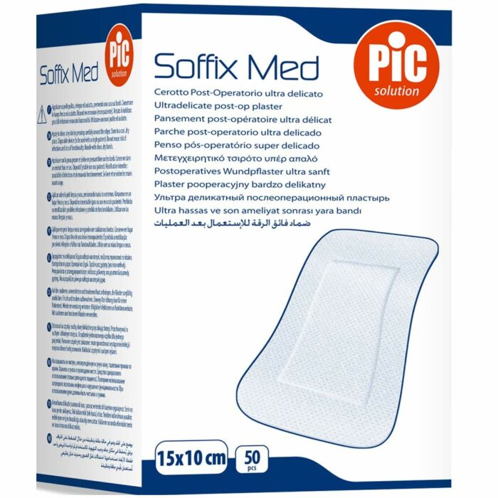 Pansements stériles PIC Soffix Med 10cmx8cm ou 15cmx10cm ou 20x10cm / boite de 50 – Image 2