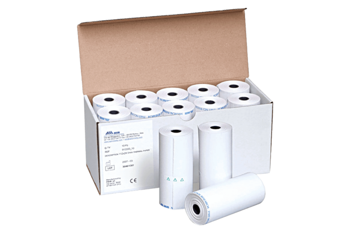 Rouleaux de papier pour imprimante MIR Spirolab / boite de 10 – Image 2