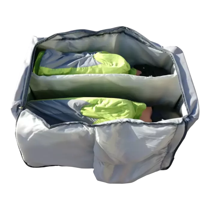 Sac de transport à Roulettes AMBU pack famille 82x41x37cm – Image 2