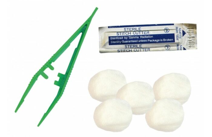 Set stérile d'ablation de suture / lot de 5 sets – Image 2