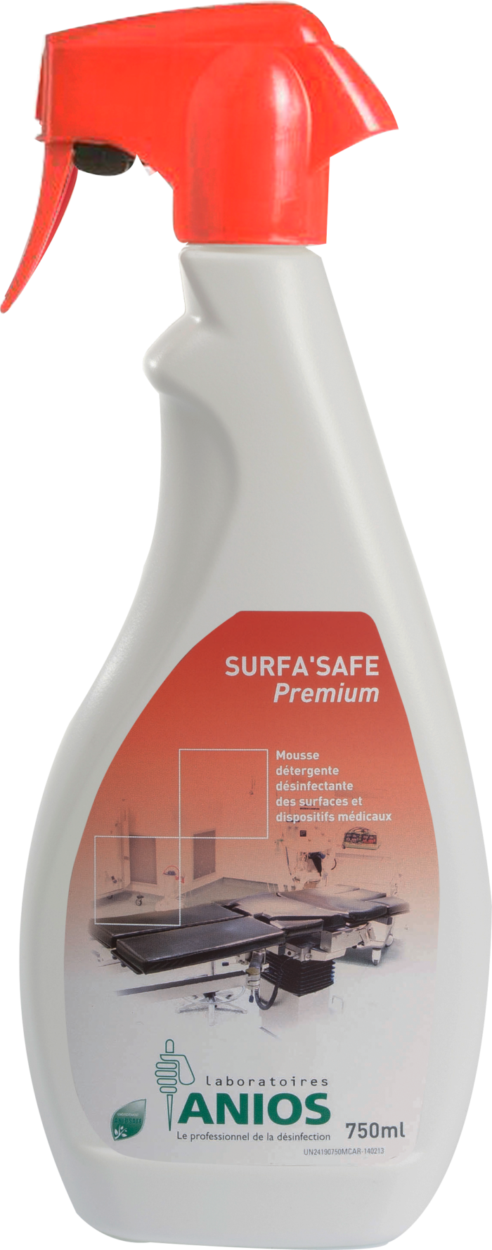 Détergent ANIOS surfa'safe Premium -750 ml – Image 2