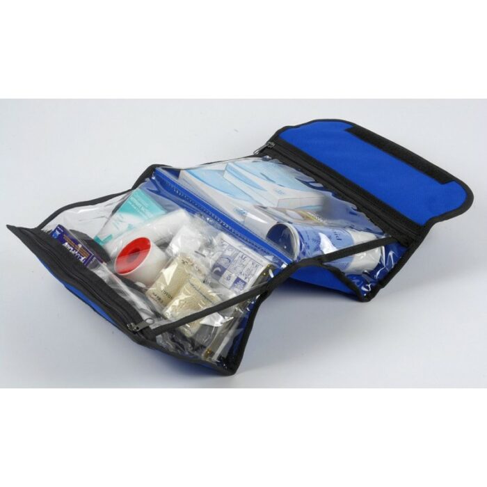 Trousse de secours QUICK nylon enduit PVC 30x13x15cm / vendue pleine avec 57 produits – Image 3