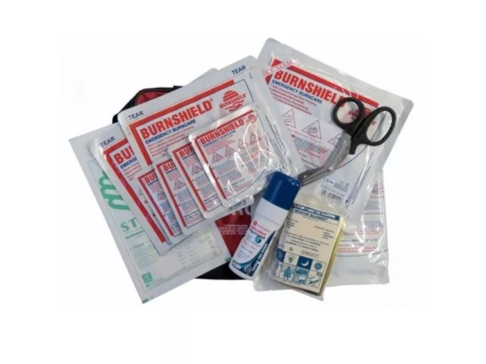 Trousse de secours brûlure BURNSHIELD Premium 39x34x4cm / vendue pleine avec 14 produits – Image 3