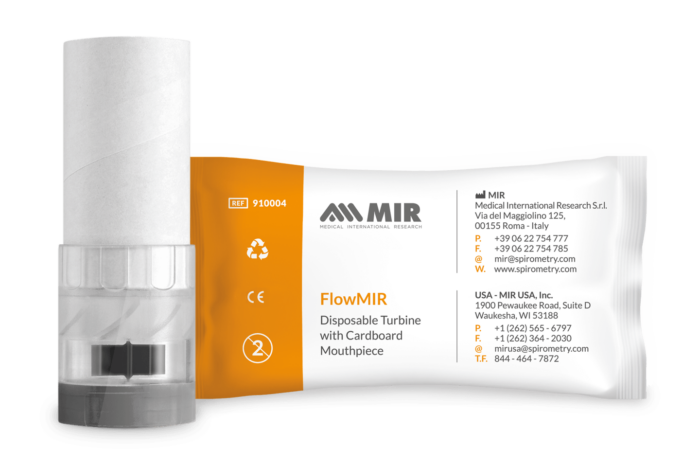 Turbines MIR Flowmir jetables avec embout / boite de 60 – Image 2