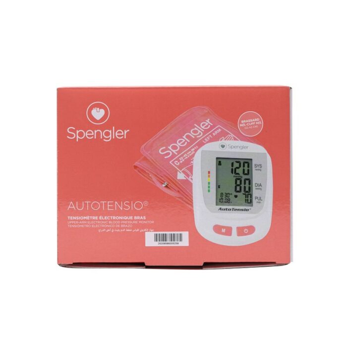 Tensiomètre SPENGLER AutoTensio / brassard adulte 22-42cm coloris corail ou myrtille – Image 2