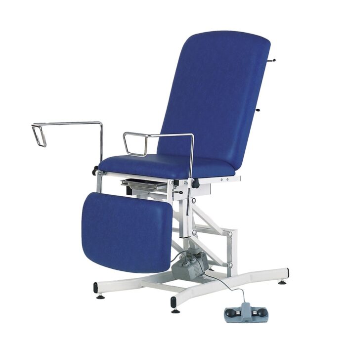 Fauteuil d’examen électrique gynécologique CARINA 725 sellerie classique, urban ou ecomax / 3 plans largeur 60 cm – Image 3