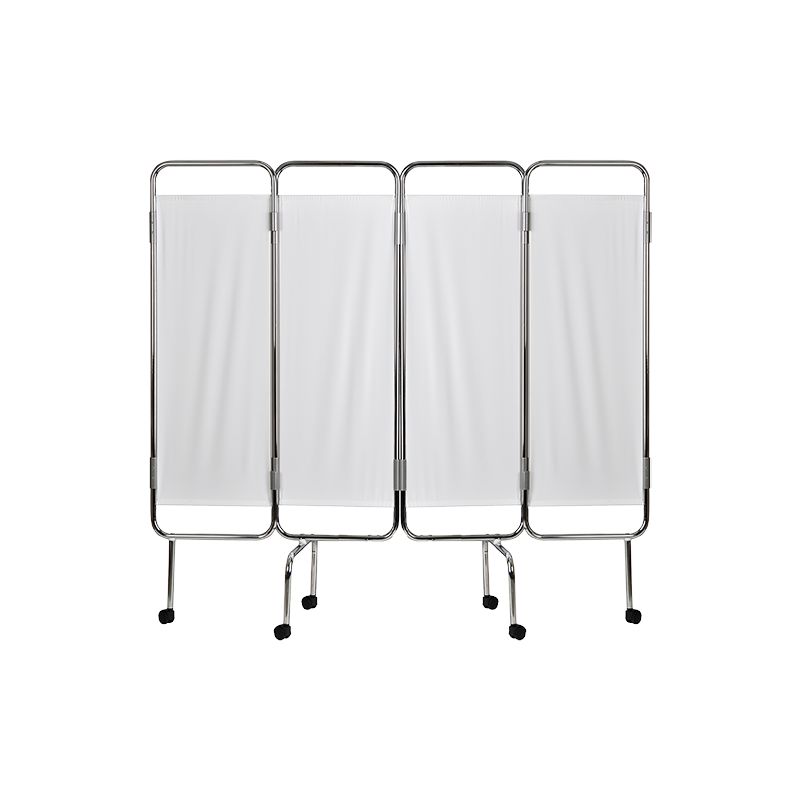 PARAVENTS CHROMÉ PANNEAUX BLANC – Image 3