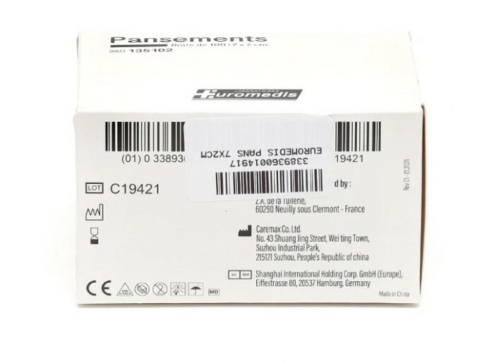 Pansements EUROMEDIS europlaie 7cmx2cm / boite de 100 – Image 2