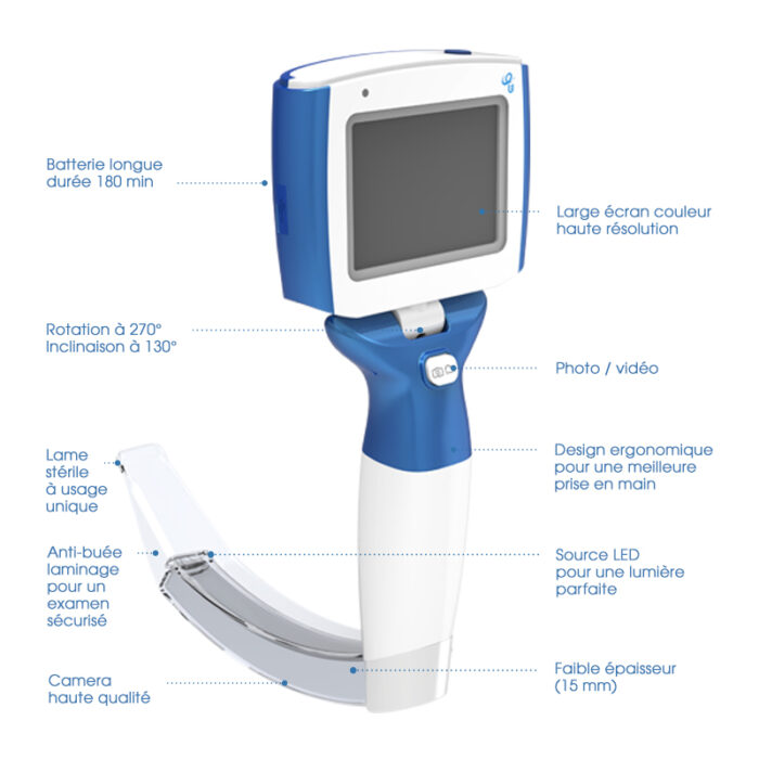 Vidéo Laryngoscope UE SCOPE – Image 3