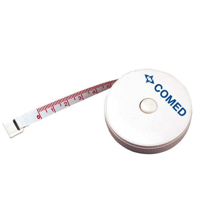Mètre ruban enrouleur COMED / 200 cm - Diadice Médical