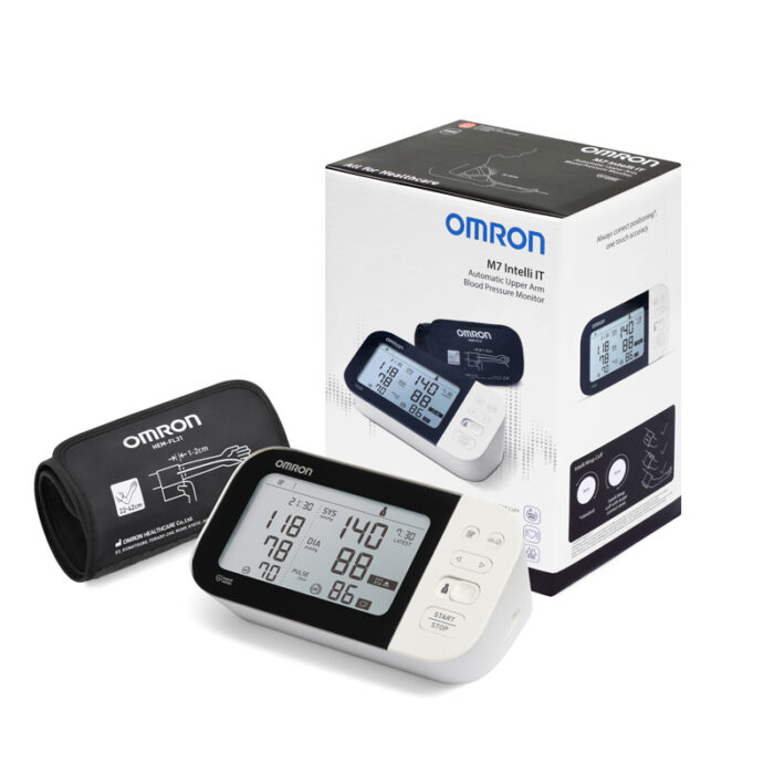 Tensiomètre OMRON M7 Intelli IT / brassard adulte 22-42cm – Image 5