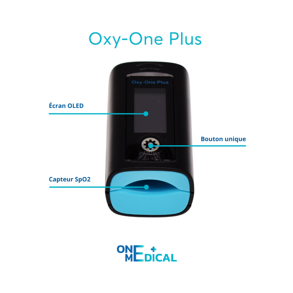 Oxymètre de pouls OXY ONE Plus - Diadice Médical