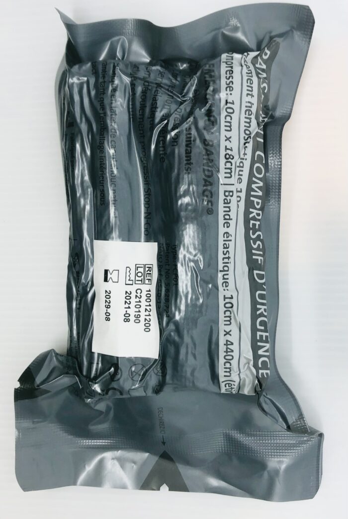 Pansement compressif stérile militaire FIRSTCARE 10x18cm – Image 4